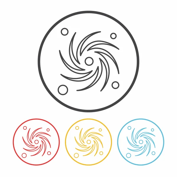 Uzay yıldız satırı simgesi