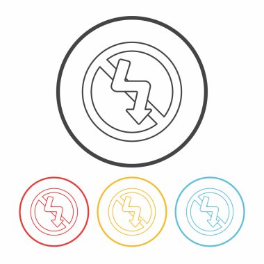 kamera hiçbir flaş Kip satırı simgesi