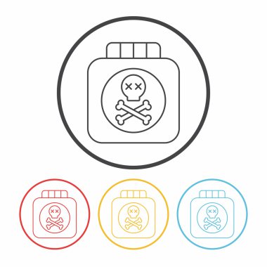 Böcek ilacı satırı simgesi