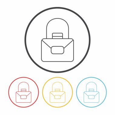 Çanta satırı simgesi