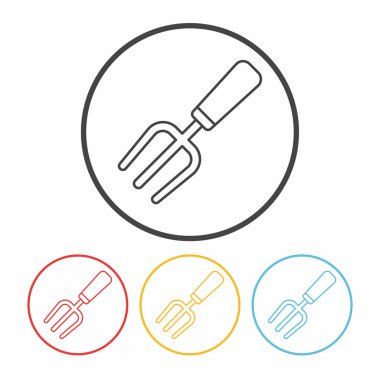 Bahçe küreği satırı simgesi