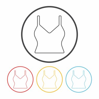 elbise satırı simgesi