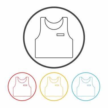 elbise satırı simgesi