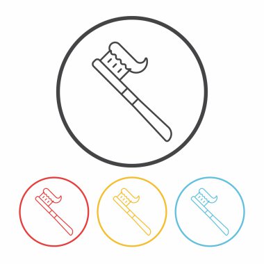 Diş Fırçası Satırı Simgesi