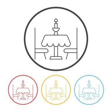 Yemek Masası satırı simgesi