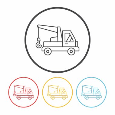 Kargo kamyonu satırı simgesi