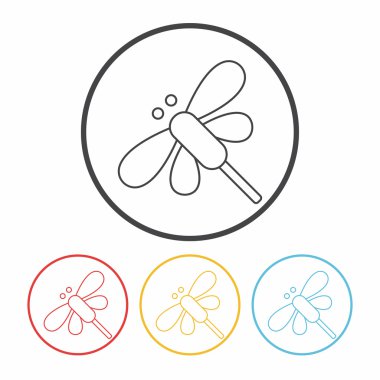 böcek satırı simgesi