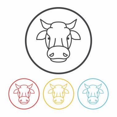 İnek satırı simgesi