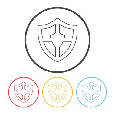 kalkan satırı simgesi