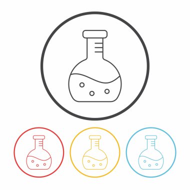 Kabı satır simge vektör çizim