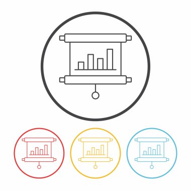 grafik hat simge vektör çizim