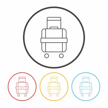 bavul satırı simgesi