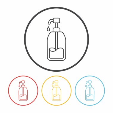 yıkama şişe satırı simgesi