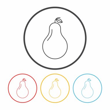 meyveler armut satırı simgesi