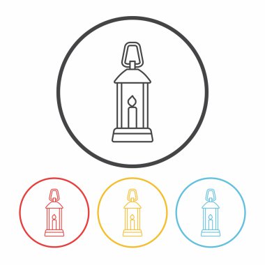 Noel mum satırı simgesi