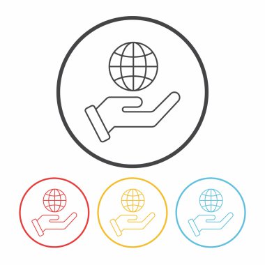 çevre koruma kavramı korumak bizim gezegen satırı simgesi