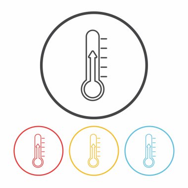 Termometre satırı simgesi