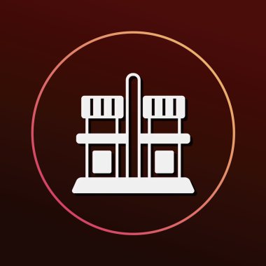 sosu şişe simge vektör çizim