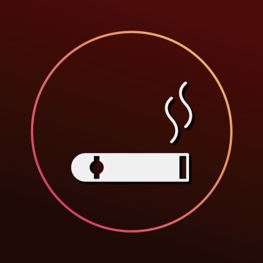 duman simge vektör çizim vektör çizim