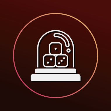 zar simgesi vektör illüstrasyonu