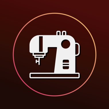 mutfak eşyaları çırpıcı simge vektör çizim