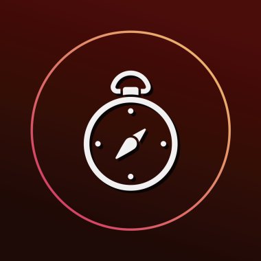 Pusula simgesi vektör resimlemesi