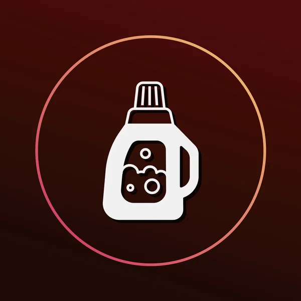 Detergenzien Symbol Vektor Illustration — Stockvektor