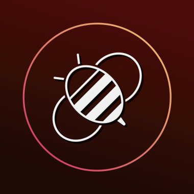 Arı simgesi çizimi