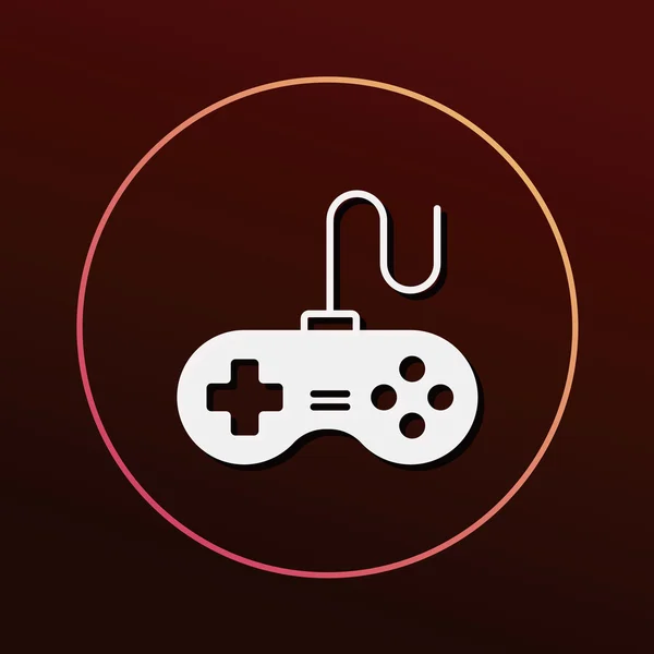 Game controller icon vector illustration — Stock Vector