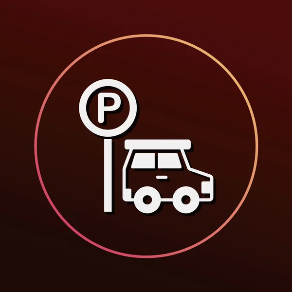 Taxi icona vettoriale illustrazione — Vettoriale Stock