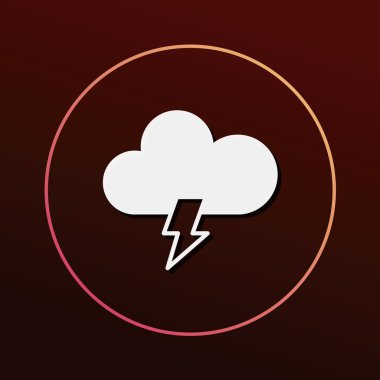 hava simgesi vektör illüstrasyonu