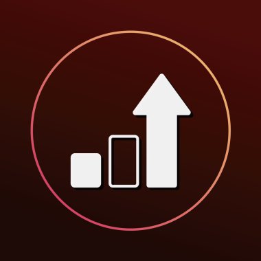 Bilgi grafik simge vektör çizim