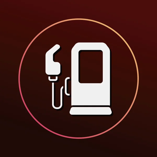 Benzyny ikona ilustracja wektorowa — Wektor stockowy