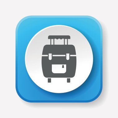 tren simgesi vektör illüstrasyonu