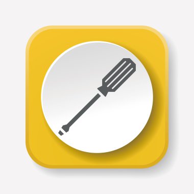 Tornavidalar simge vektör çizim