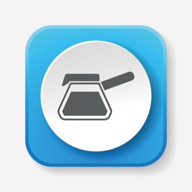 Kettle simge vektör illüstrasyonu