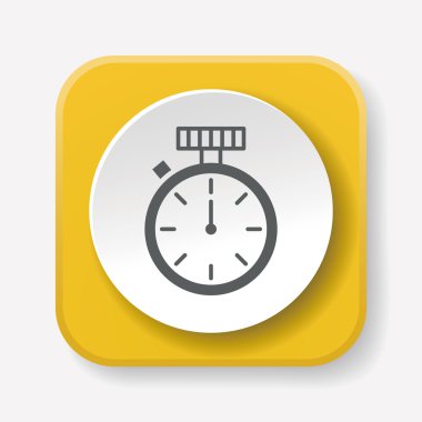 Kronometre simgesi çizimi