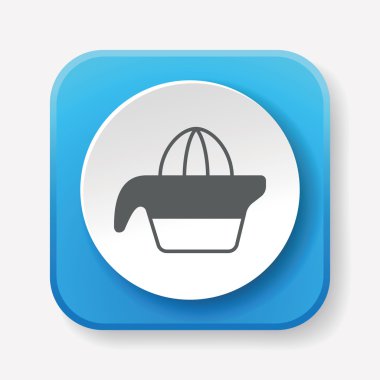 Meyve sıkacağı simge vektör çizim