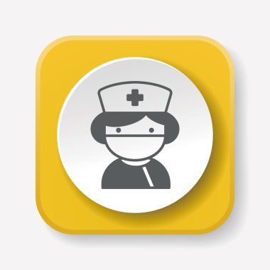 Sağlık çalışanlarının illüstrasyon vektör