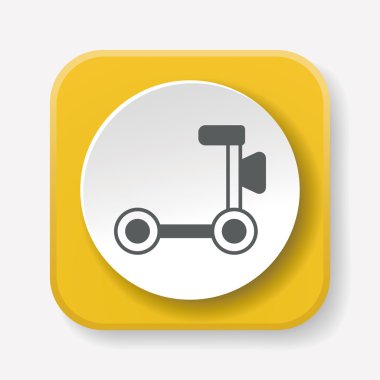 oyuncak araba simge vektör çizim