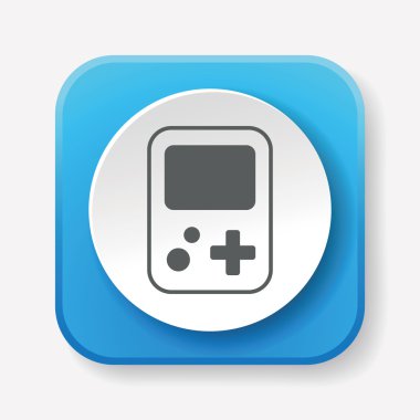 oyuncak oyun konsolları simge vektör çizim