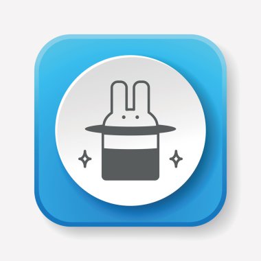 doğum günü karakteri simge vektör çizim