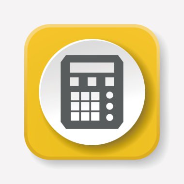 Finans banka Atm simge vektör çizim