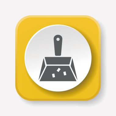 Faraş simge vektör çizim