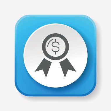 finansal para sembol simge vektör çizim