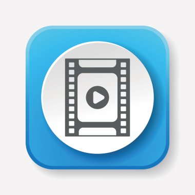 Fotoğraf medya simge vektör çizim vektör çizim