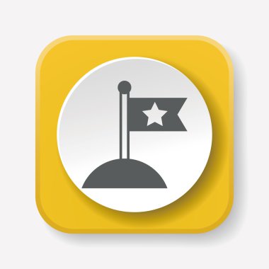 Uzay gezegen simge vektör çizim