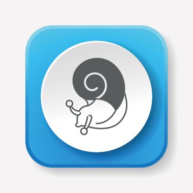 böcek simge vektör çizim