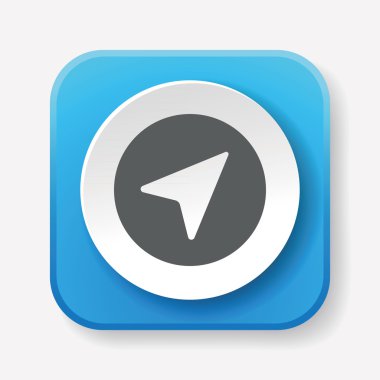 konumu simge vektör çizim vektör çizim