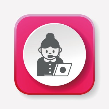 İşgal simge vektör çizim vektör çizim